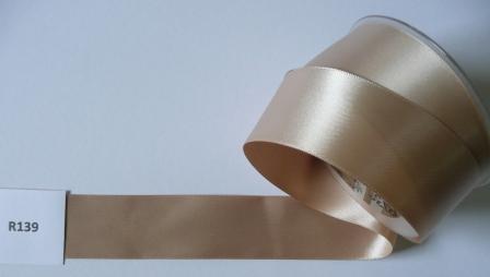 Satin Ribbon Double-sided R139 Taupe